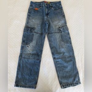 Empyre Kids Blue Cargo Jeans